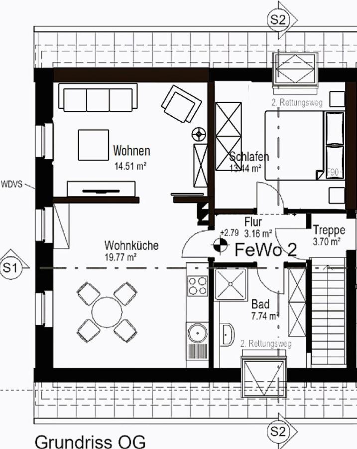 Ferienwohnung Die Paradiesische 克莱沃 客房 照片